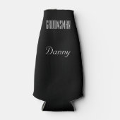 BRUID Roze Bruiloft Bruidsfeest Wees Mijn Groomman Flesjeskoeler (Voorkant)