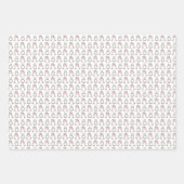 Bruid Roze Champagne Diamanten Bruiloft Feest Inpakpapier Vel (Voorkant 2)