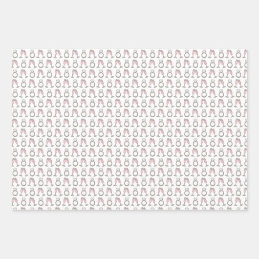 Bruid Roze Champagne Diamanten Bruiloft Feest Inpakpapier Vel (Voorkant 2)