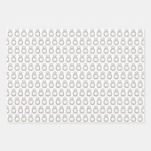 Bruid Roze Champagne Diamanten Bruiloft Feest Inpakpapier Vel (Voorkant)