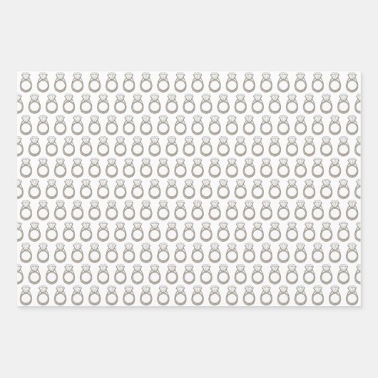 Bruid Roze Champagne Diamanten Bruiloft Feest Inpakpapier Vel (Voorkant)