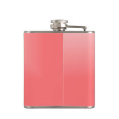 Bruid Roze en Zwart Heupfles (Achterkant)