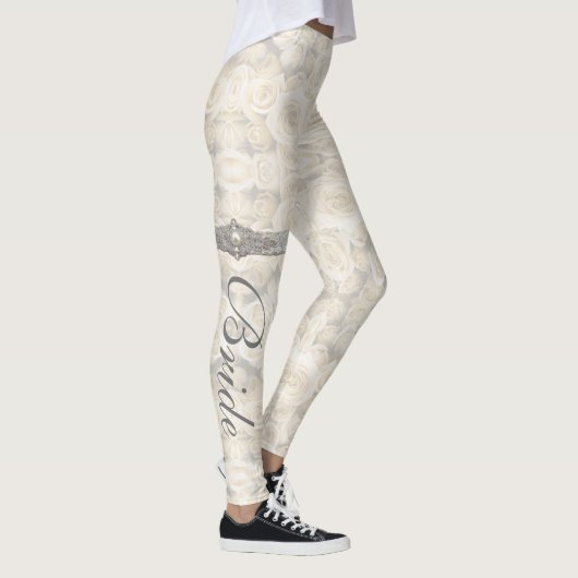 Bruid rozen leggings (Rechts)