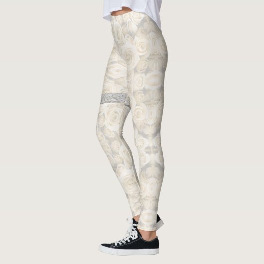 Bruid rozen leggings (Links)