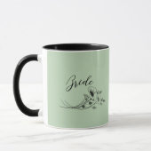 Bruid Sage Wild Flower Doodles Mok (Links)