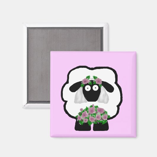 Bruid Schaap Magneet (Voorkant / Achterkant)