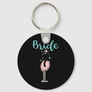 Bruid - Schattige Flamingo Bachelorette Bruidsfees Sleutelhanger