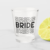 Bruid shot glas (Voorkant)