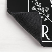 Bruid Skeleton Gothic Halloween Verloving Wedding Muismat (Hoek)