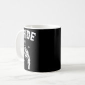 Bruid Skeleton Hand Wedding Halloween Paren Match Koffiemok (Voorkant links)