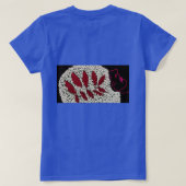 Bruid Slapende Bruidegom T-shirt (Design achterkant)
