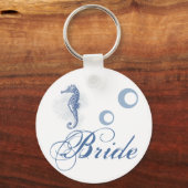 Bruid Sleutelhanger Seahorse Zee Ocean Beach (Voorkant)