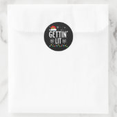 Bruid Squad Bachelorette Bruiloft Feestje  Ronde Sticker (Tas)