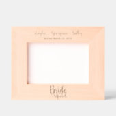 Bruid Squad Bruidsmeisjes Gegraveerde Lijstjes (Voorkant)