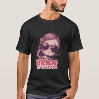 Bruid Squad Chic T-shirt
