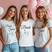Bruid Squad Grappig Bachelorette T-shirt