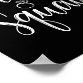 Bruid Squad Wedding Bruids Squad Party Bachelorett Poster (Hoek)