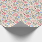 Bruid Squad Wedding Wrapping Paper Cadeaupapier (Hoek)
