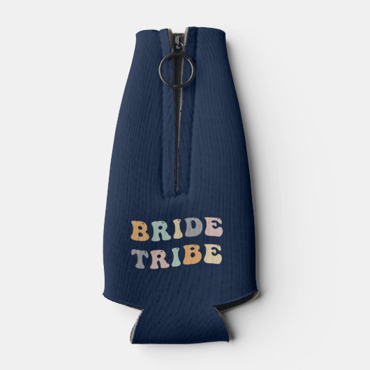 Bruid Stam Custom Bachelorette Feest Klassieke 90e Flesjeskoeler (Achterkant)