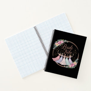 Bruid Stam Custom Naam Bachelorette Feestje Notitieboek