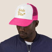 Bruid Stam Gouden Hart Trucker Pet (In situ)