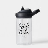 Bruid Stam Moderne Minimalistische Bachelorette-fe Waterfles (Links)