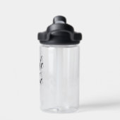 Bruid Stam Moderne Minimalistische Bachelorette-fe Waterfles (Achterkant)