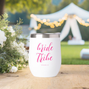 Bruid Stam Moderne Roze Meisje-Ondertrouwen Feest