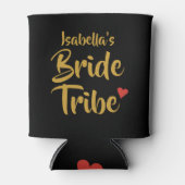 Bruid Stam Rode Hart Bruiloft Feest Blikjeskoeler (Voorkant)