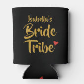 Bruid Stam Rode Hart Bruiloft Feest Blikjeskoeler (Achterkant)