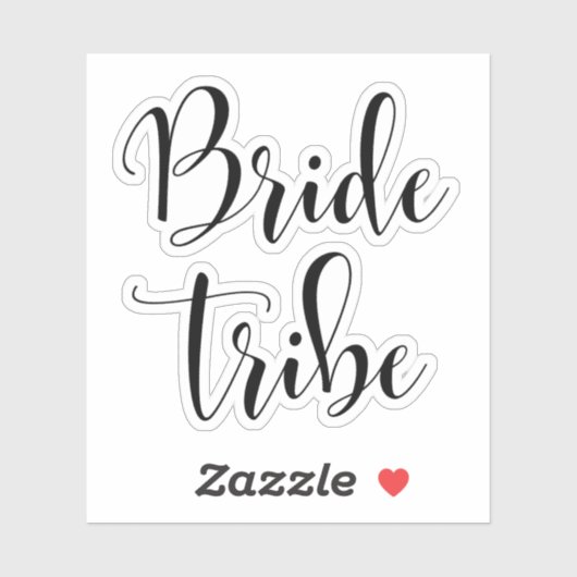 Bruid stam sticker (Vel)