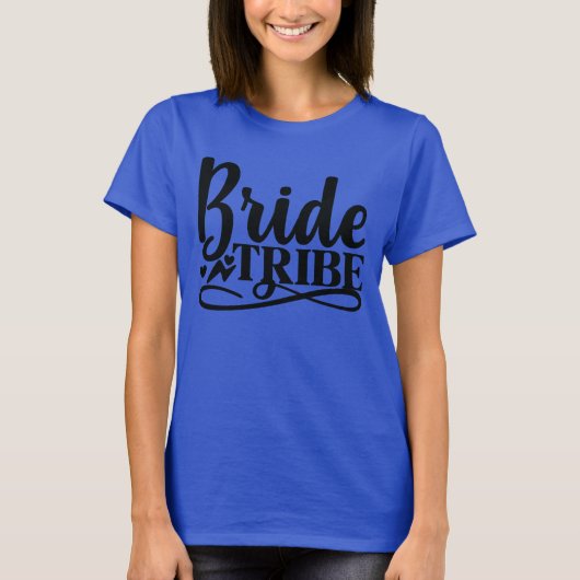 Bruid stam vrouwen trouw T-shirt (Voorkant)
