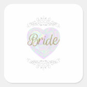 bruid sticker (Voorkant)