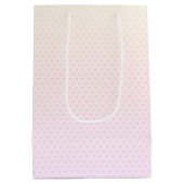 Bruid Stickfiguur Meisje Op Hartjes Medium Cadeauzakje (Achterkant)