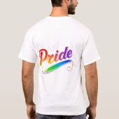 BRUID – Stijlvol unisex trouw-T-shirt T-shirt (Achterkant)