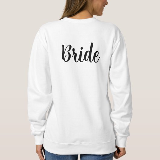 Bruid Sweatshirt (Achterkant)