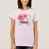 Bruid  t-shirt (Voorkant)
