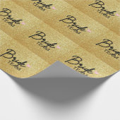 Bruid Team, Bruidsmeisje Party cadeau, Bachelorte Cadeaupapier (Hoek)