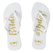 Bruid Teenslippers voor bruiloft, Bachelorette | G (Voetbed)
