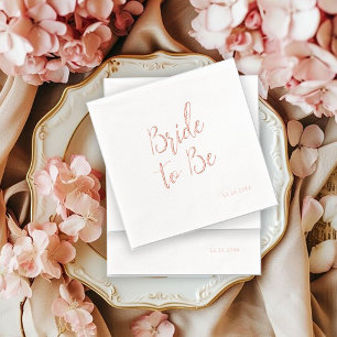 Bruid Tegen Bruiloft Bridal Shower Bachelorette Fe Folie Servetten
