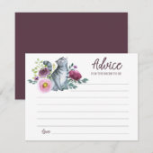 Bruid Tegen De Trouwdatum Kaart Met Kattenadvies (Voorkant / Achterkant)