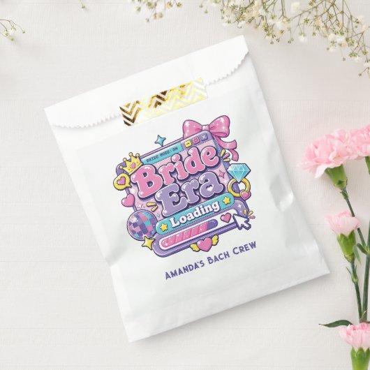 Bruid Tijdperk Laden Y2K Bachelorette Bedankzakje (Gezegeld)