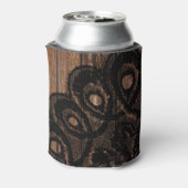 Bruid to Be Black Faux Kant Blikjeskoeler (Blikje Achterkant)