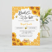 BRUID TO BE BRUIDSDOUCHE Uitnodiging (Staand voorkant)