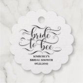 Bruid To Be - Dank Je Bedankjes Labels (Achterkant)