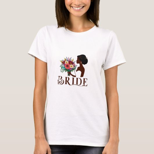 bruid-to-be t-shirt (Voorkant)