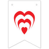 BRUID TO BE Vrijgezellenfeest Decor: Zwart, Wit, R Vlaggetjes (Tweede vlag)