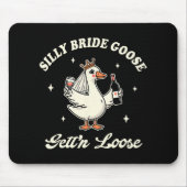 Bruid to be Wedding Drink Gekke bruidgans Get Muismat (Voorkant)