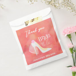 Bruid To Be Wedding Roze Wit Vrijgezellenfeest Bedankzakje