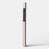 Bruid Toekomst Mrs Blush Roze Glitters Drip Case-Mate iPhone Case (Achterkant / Links)